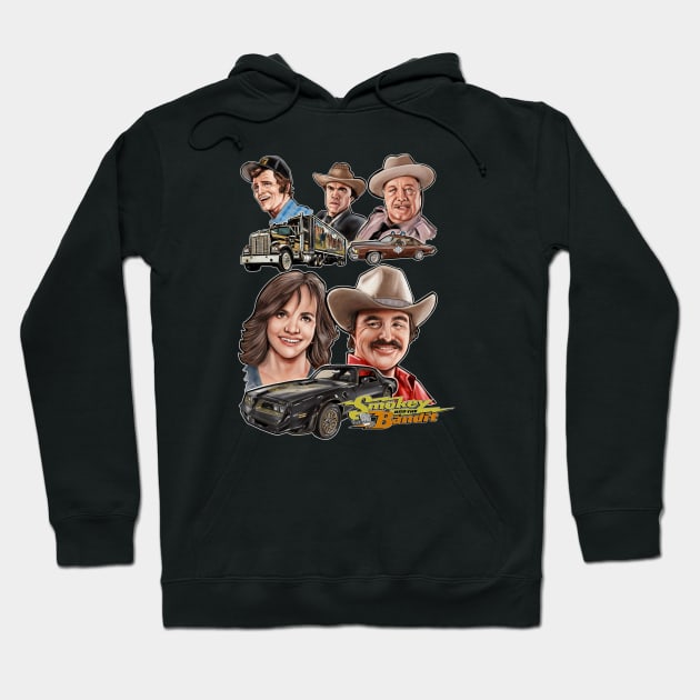 Smokey and the bandit Hoodie by den.make